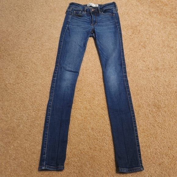 𝅺ABERCROMBIE & Fitch Women's Super Skinny Jeans, size 00 short - Picture 1 of 5
